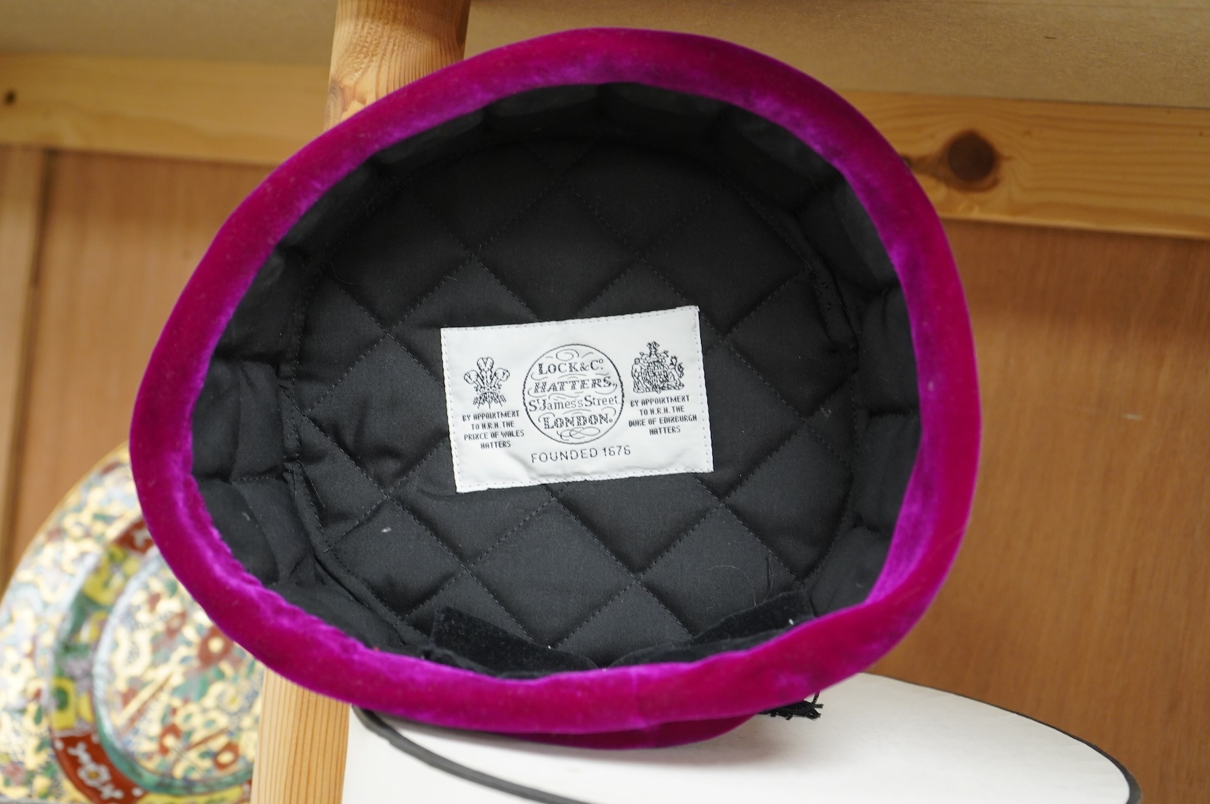 A Lock & Co. boxed ‘sleeping hat’